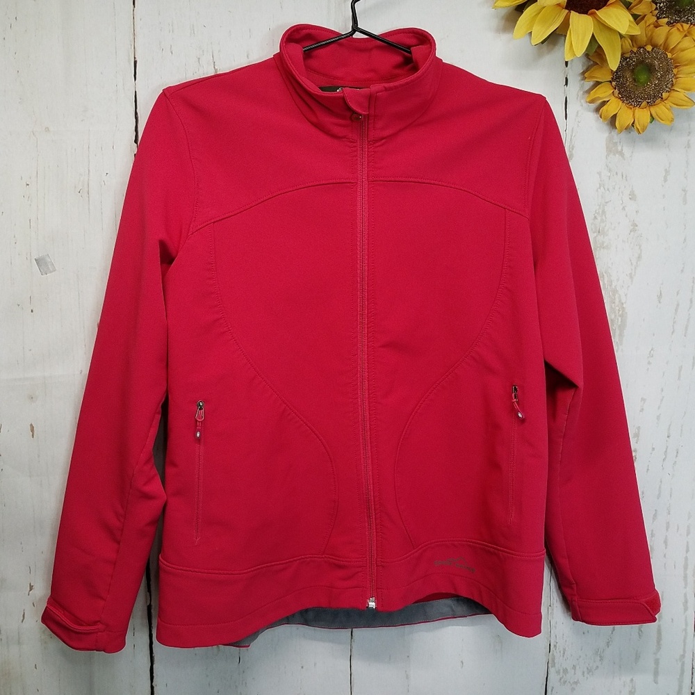 Eddie Bauer active zip-up jacket sz. L pink